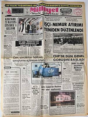 7 Mayıs 1975 Milliyet Gazetesi - 1