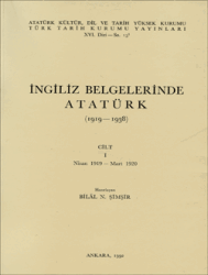 British Documents on Atatürk: 1 (1919-1938) - Turkish Historical Society Publications