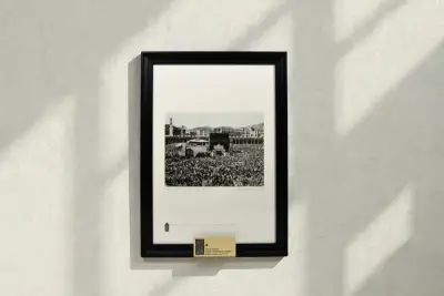 Namaz vaktinde Mekke-i Mükerreme ve Harem-i Şerif’in Görünümü (1910) - 1